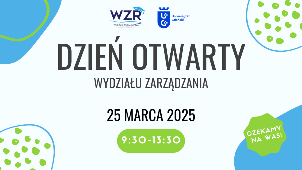 Dzień Otwarty Wydziału Zarządzania - banner