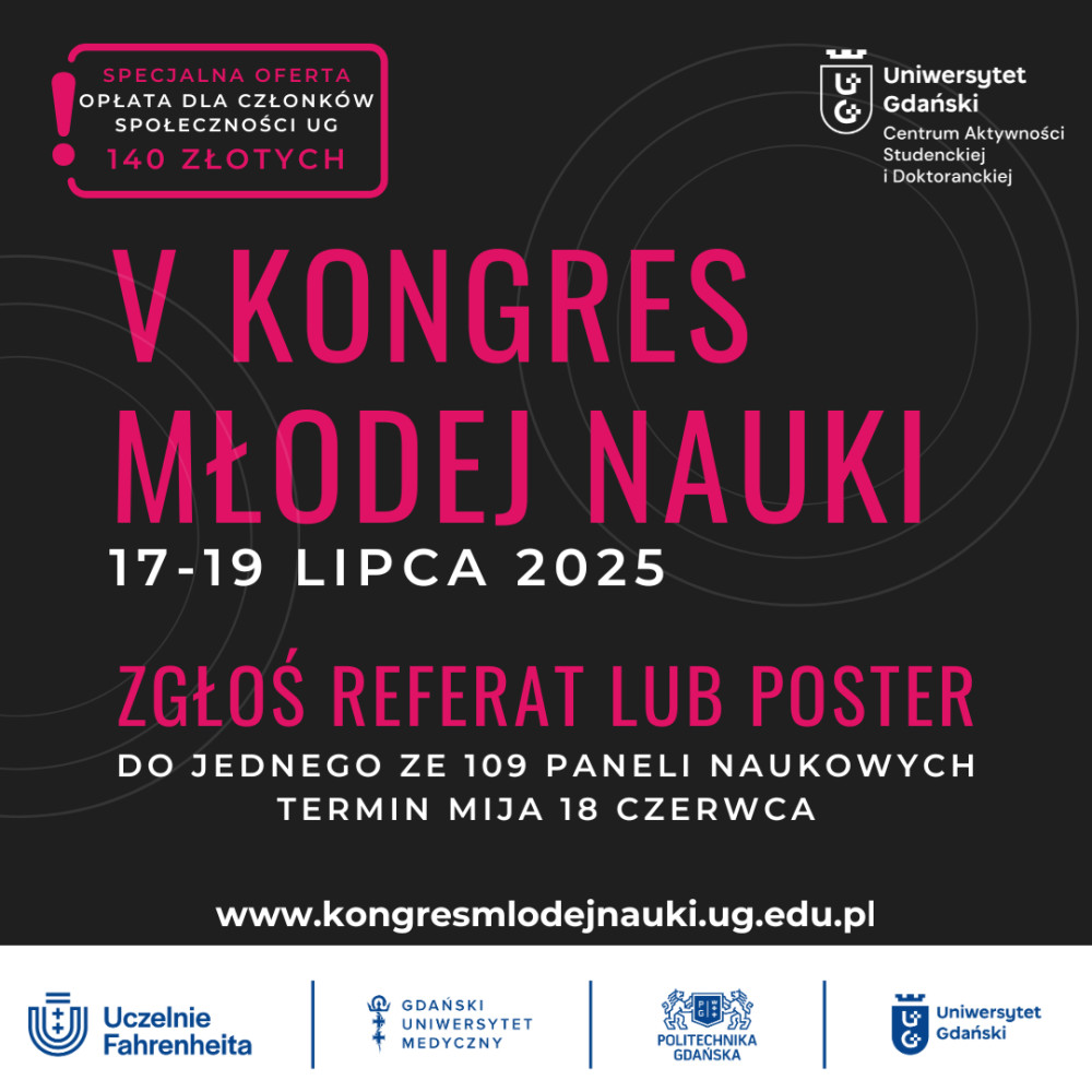 V Kongres Młodej Nauki - banner