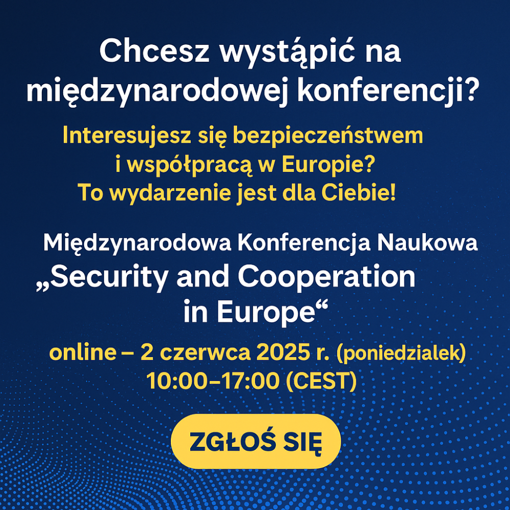 Security and Cooperation in Europe” - banner