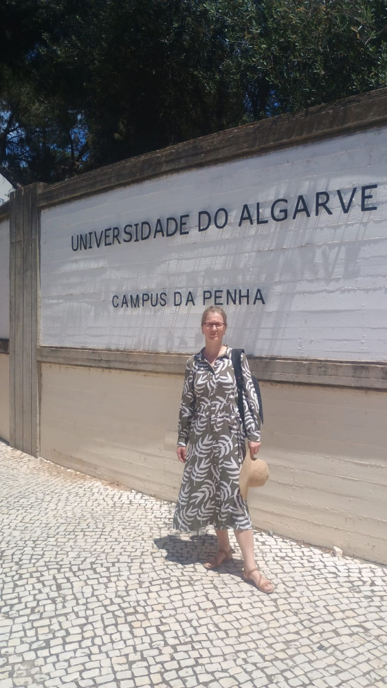 Prof. Anna Wojewnik-Filipkowska na Uniwersytecie Algarve
