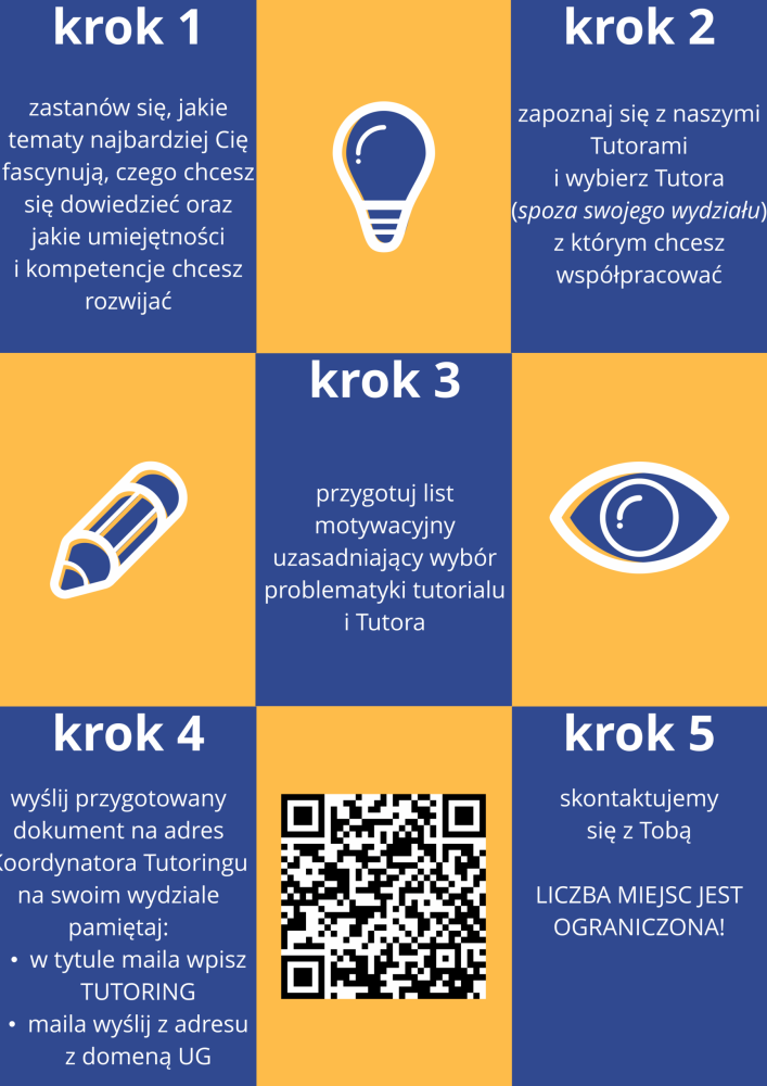 Tutoring Interdyscyplinarny - plakat