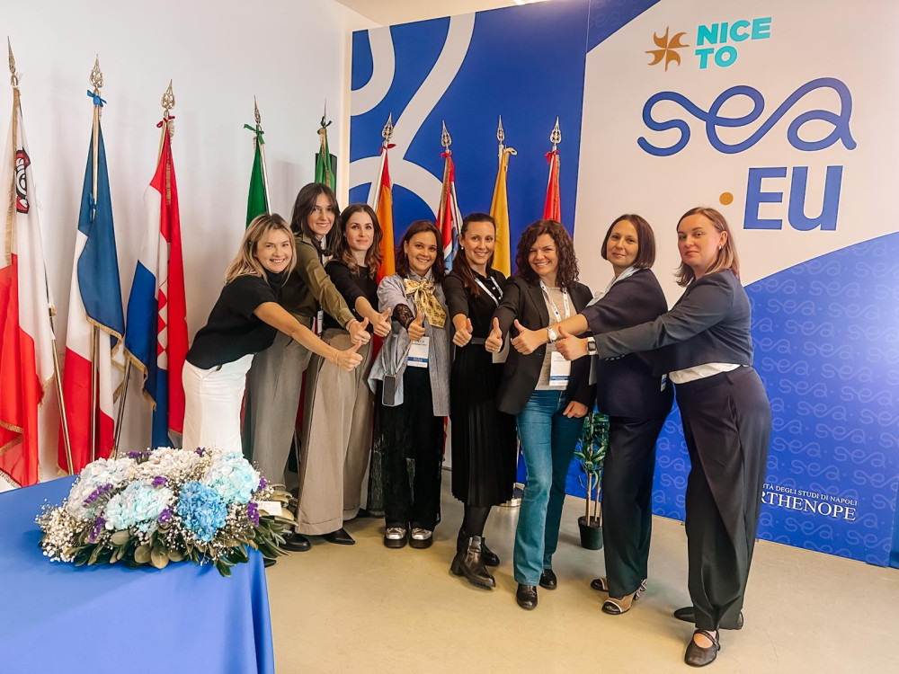 Szczyt Europejskiego Uniwersytetu Nadmorskiego SEA-EU w Neapolu- zdjęcie ze spotkania