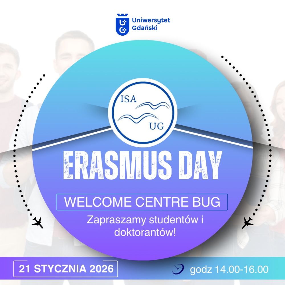 Erasmus Day- spotkanie informacyjne plakat