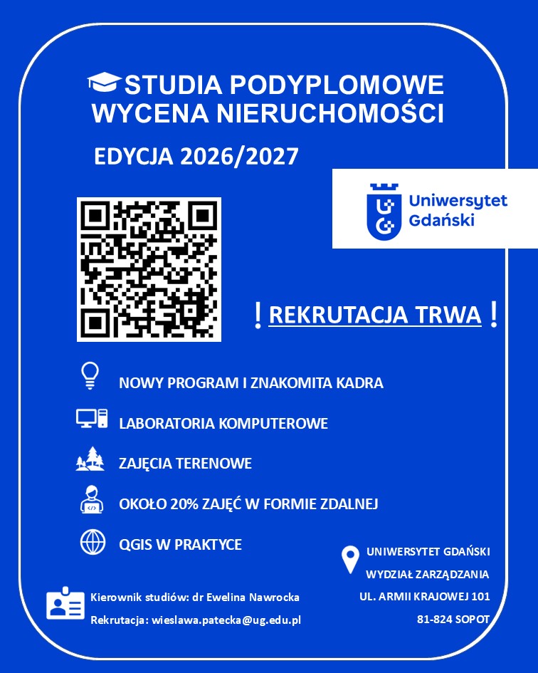 Wycena nieruchomości - plakat