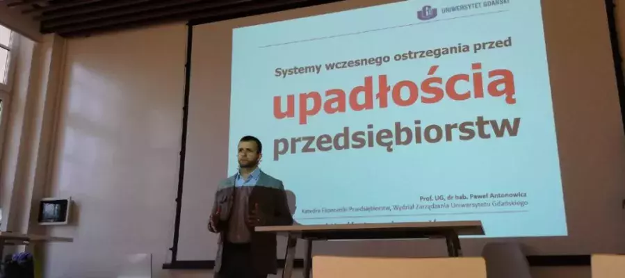 Paweł Antonowicz w Szkole Głównej Handlowej w Warszawie