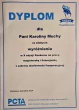 Zdjęcie dyplomu