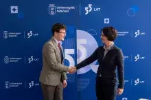 zdjęcie z wręczenia nagród Akademickiego Budżetu Obywatelskiego oraz drugiej edycji Zielonego Uniwersytetu 