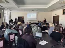 Uczestnicy spotkania Rady Ekspertów Wydziału Zarządzania