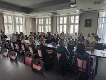 Uczestnicy spotkania Rady Ekspertów Wydziału Zarządzania