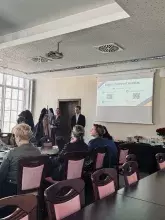 Uczestnicy spotkania Rady Ekspertów Wydziału Zarządzania