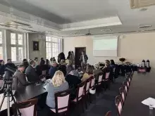 Uczestnicy spotkania Rady Ekspertów Wydziału Zarządzania