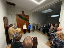 Uczestnicy uroczystości nadania sali 311 imienia prof. dr. hab. Teodora Kulawczuka