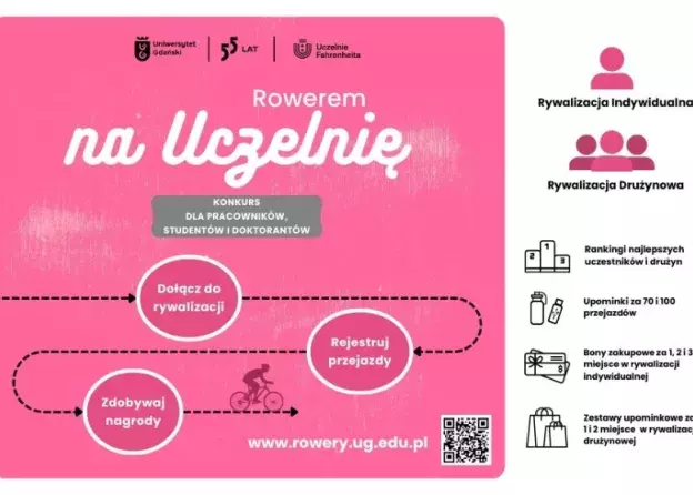 Dołącz do 4. edycji kampanii „Rowerem na Uczelnię”!