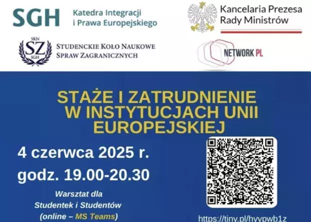 Staże i zatrudnienie w instytucjach UE