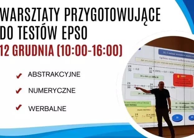 Warsztaty przygotowujące do testów EPSO – 12 grudnia 2025 r