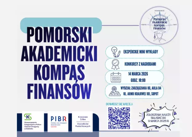 „Pomorski Akademicki Kompas Finansów” - zaprasza wszystkich studentów