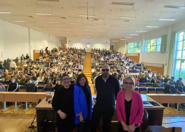 Zespół dziekański spotkał się ze studentami I roku.