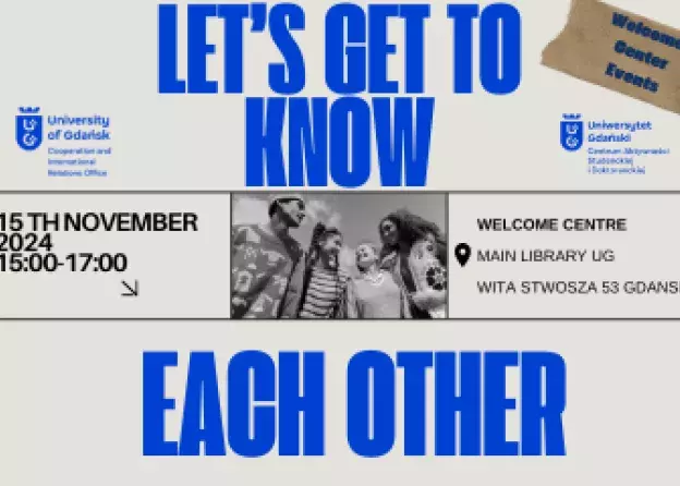 Let's get to know each other