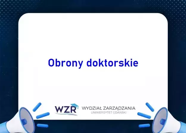 Publiczne obrony doktorskie
