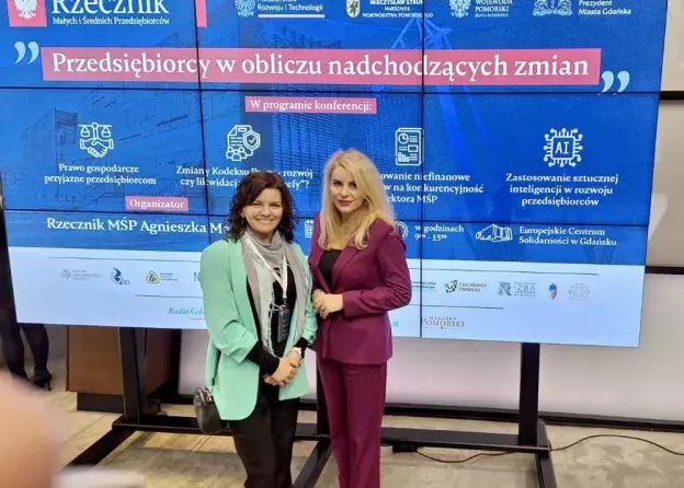 Dziekan Wydziału Zarządzania UG na konferencji „Przedsiębiorcy w obliczu nadchodzących zmian”