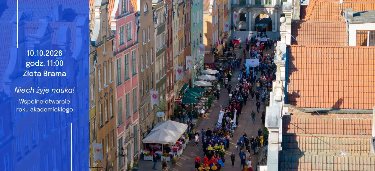 Banner promujący paradę „Niech żyje nauka!” 