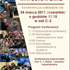 Plakat Psychologia inwestowania